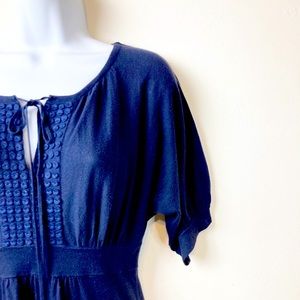 Banana Republic Navy Midi Dress